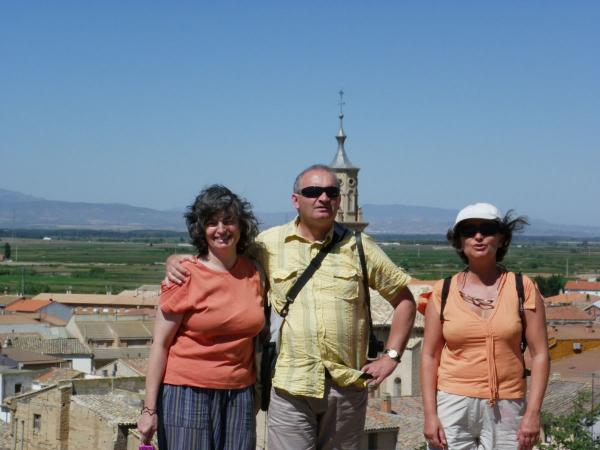 Isabelle, Allande et Muriel à Valtierra bis